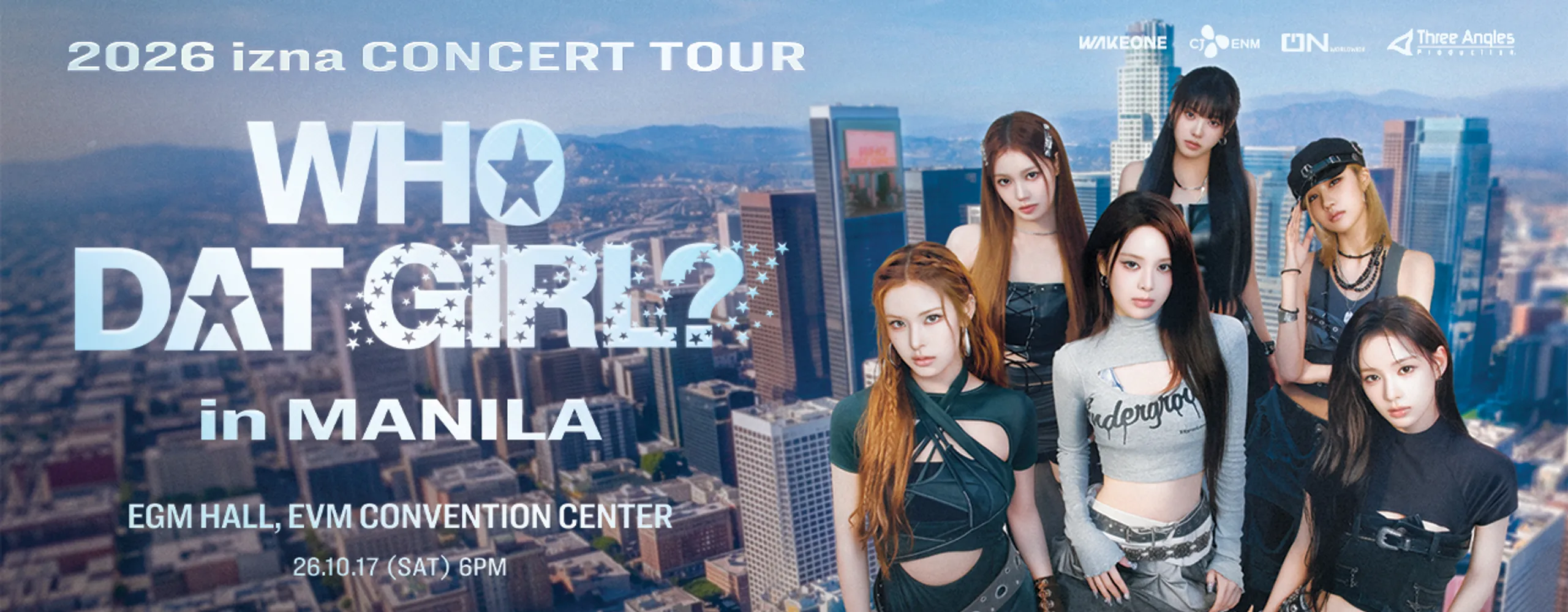 2026 izna CONCERT TOUR: WHO DAT GIRL? in MANILA