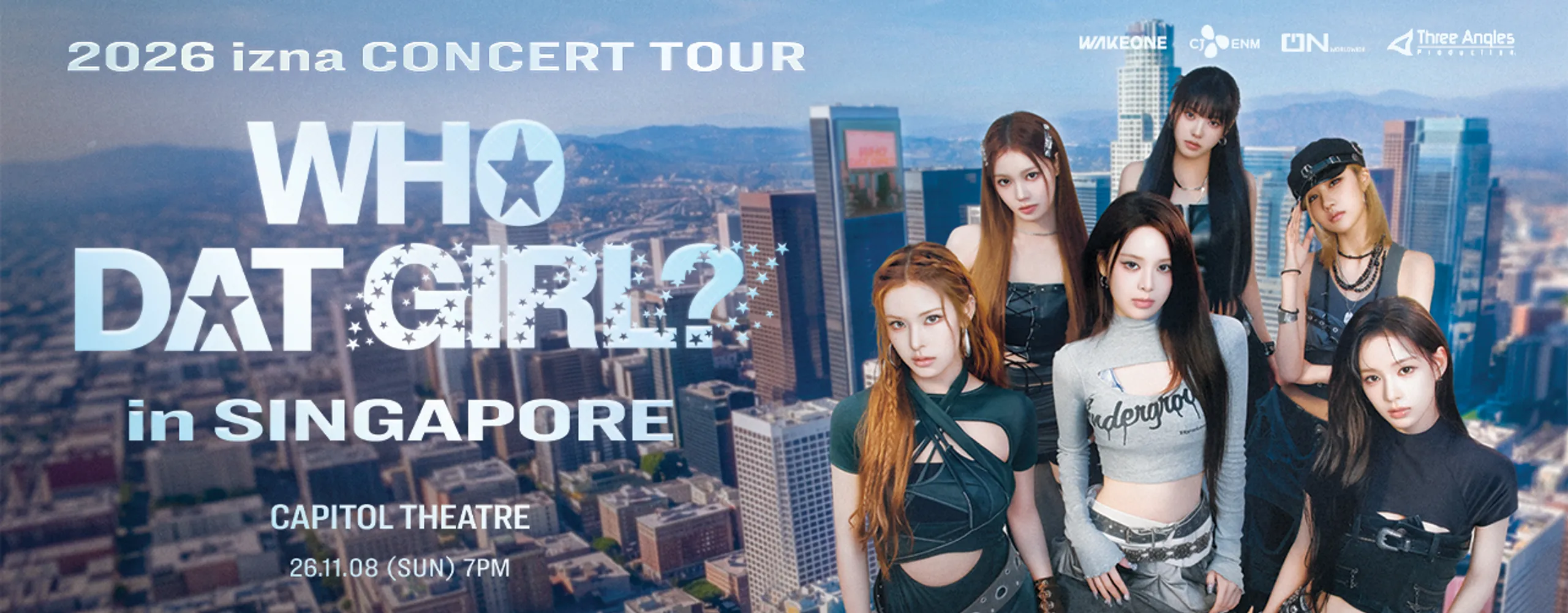 2026 izna CONCERT TOUR: WHO DAT GIRL? in SINGAPORE